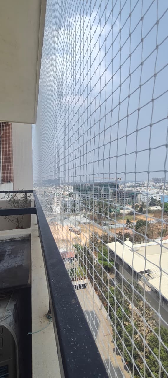 Balcony Safety Nets Installation in Bengaluru for Child and Balcony Protection