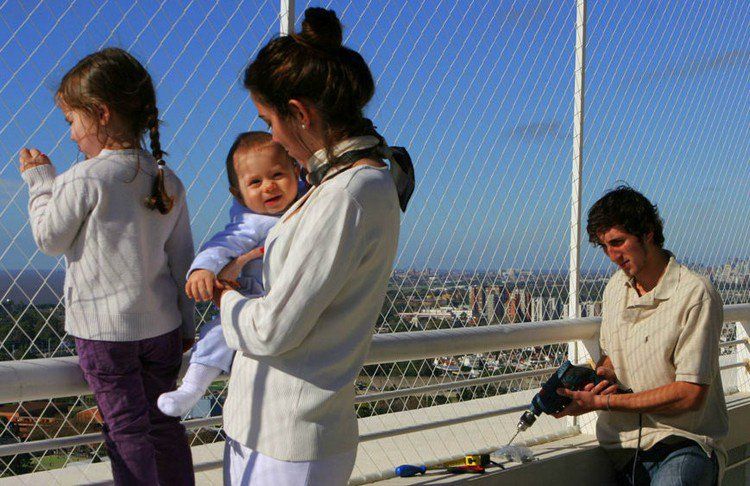 Children safety nets in Bangalore for balconies and windows