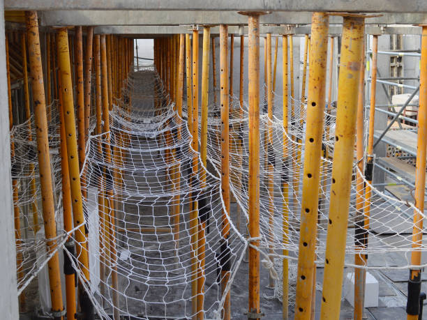 Duct area safety nets installation in Bangalore