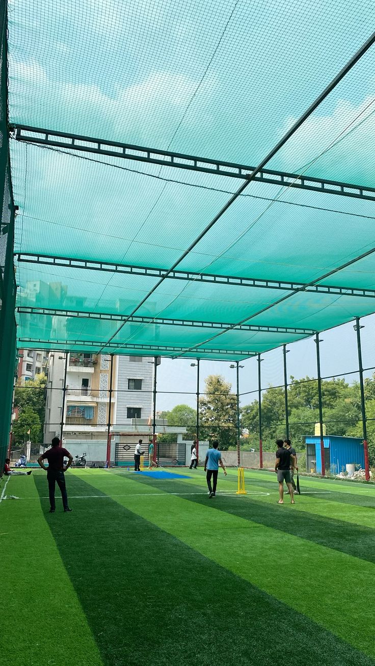 Cricket ground safety nets installation Bengaluru
