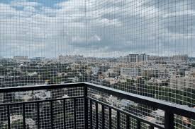 Terrace safety nets installation in Bangalore for rooftops, apartments, and open areas