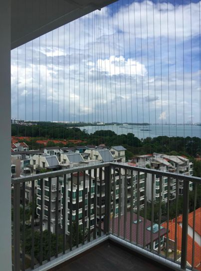 Invisible grill installation service in Bangalore by Simhadri Safety Nets