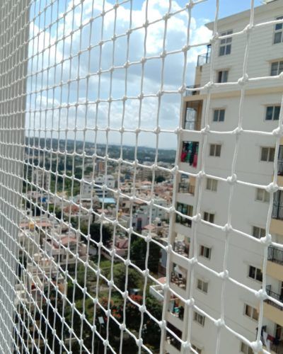 Invisible Grill Installation in Bangalore for balconies, windows and apartments
